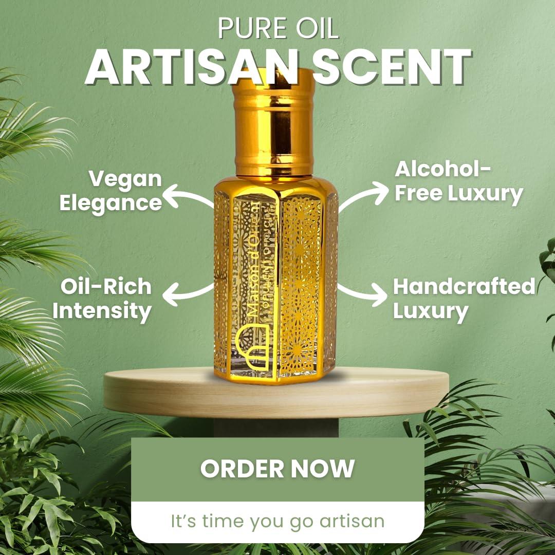 Aceite de Perfume Concentrado Maison d'Orient 12 mL - Durazno, Jazmín, Vainilla