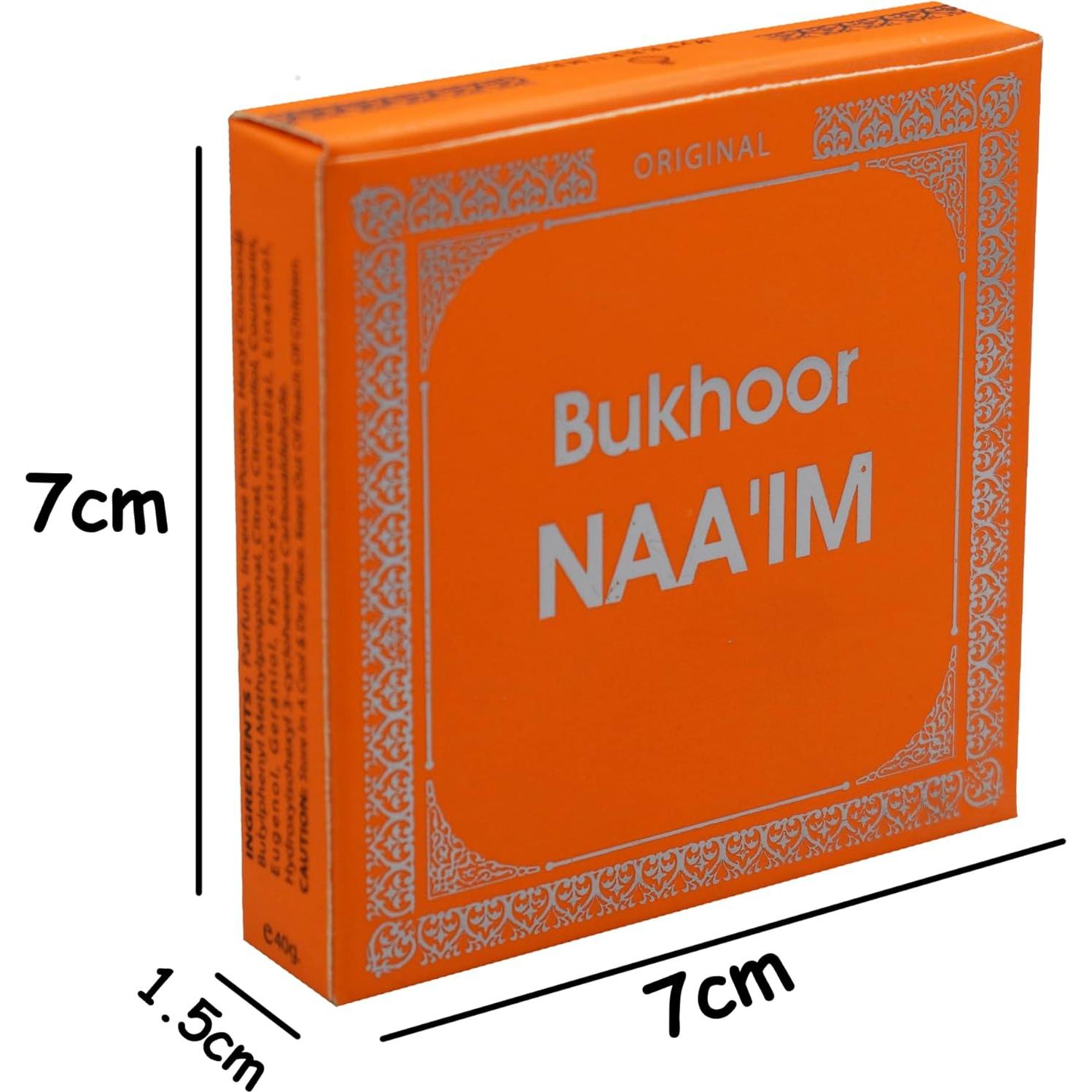 Incienso Bakhoor ARABIYAT Naaim 3 Paquete Sándalo Natural