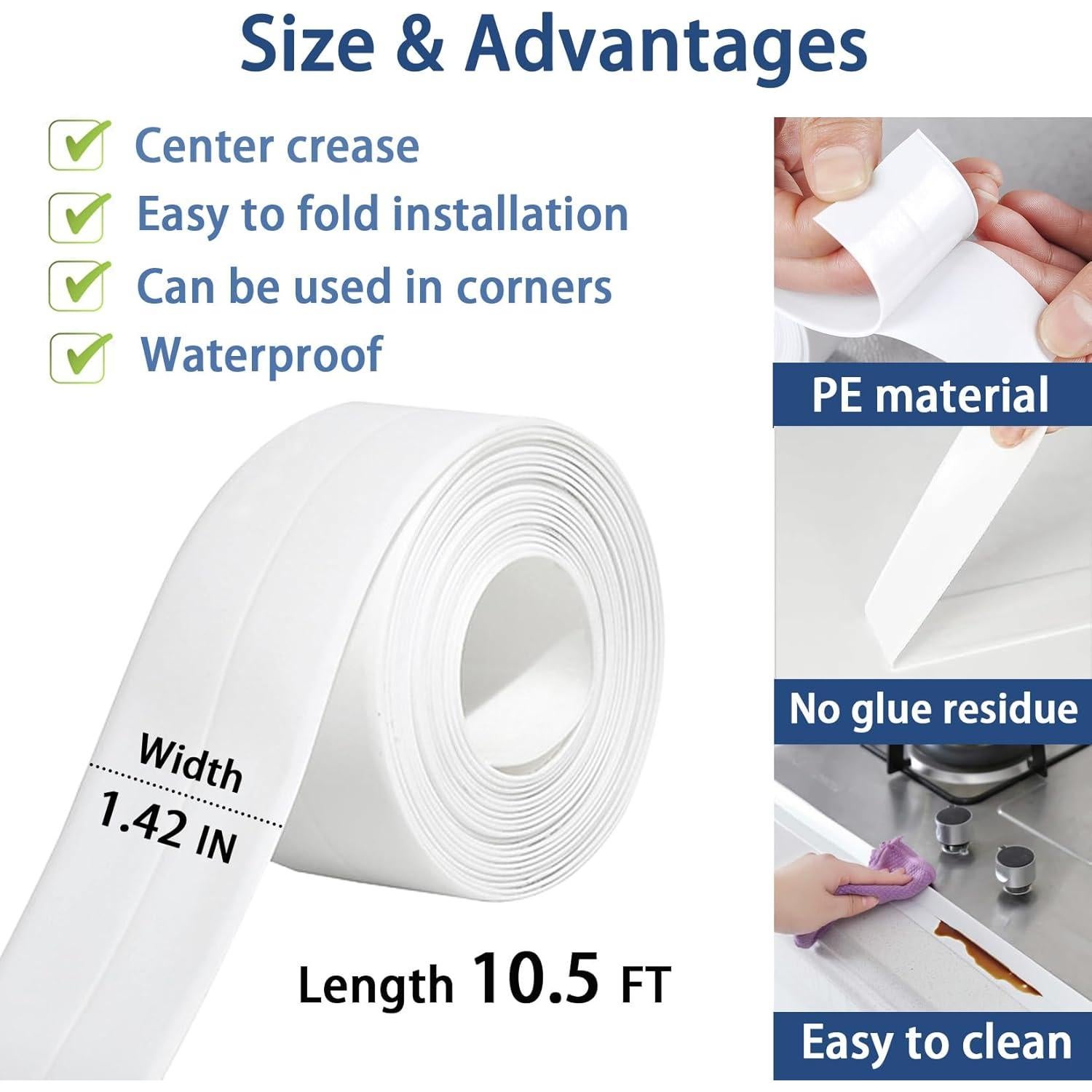 Cinta de Sellado Impermeable Autoadhesiva BLUEJUNWEI 3.61cm