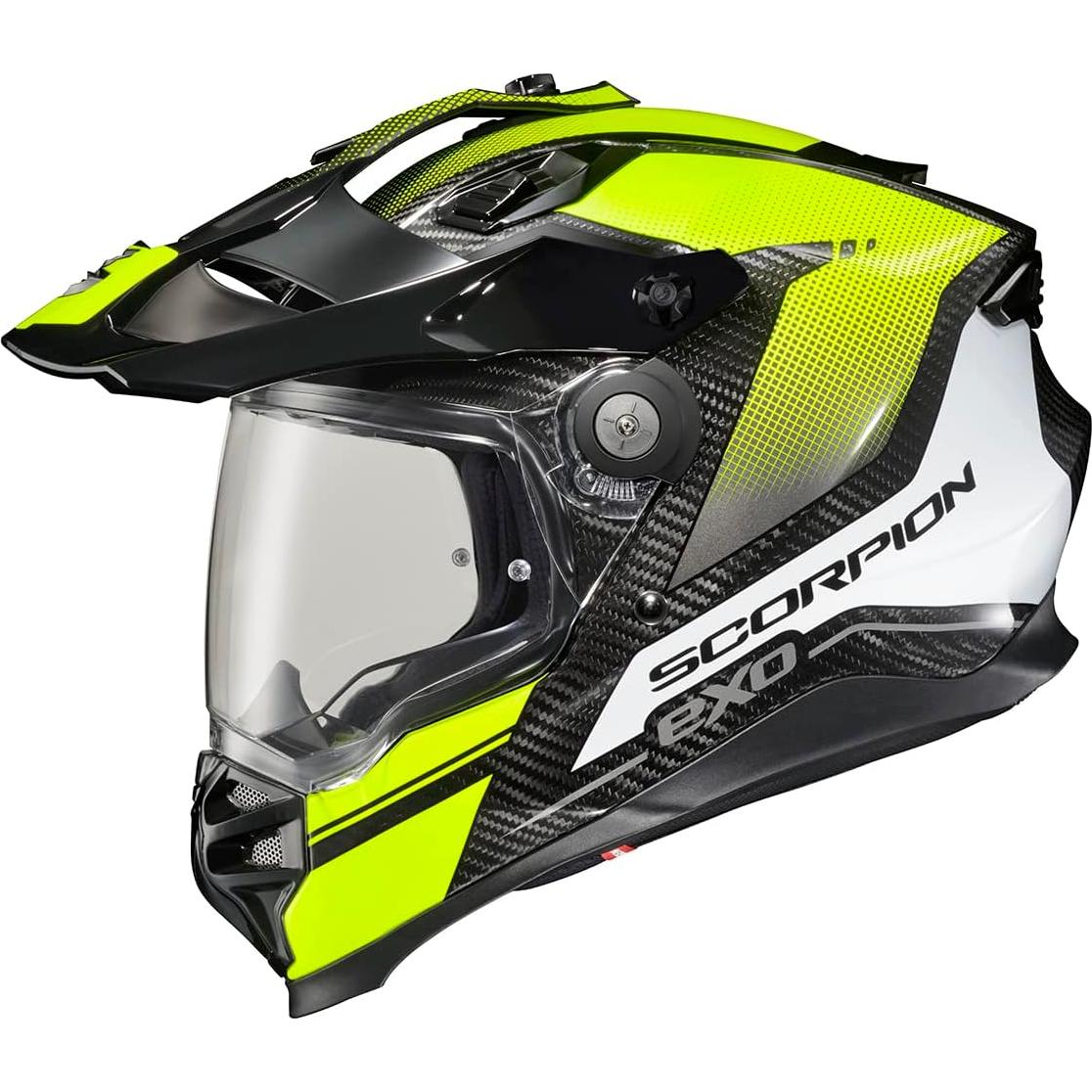 Casco Integral ScorpionEXO XT9000 Carbono Aventura Pequeño
