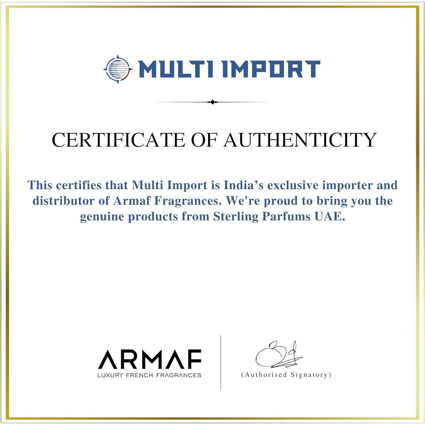 Eau de Parfum Armaf Aura para Hombres 100 ml