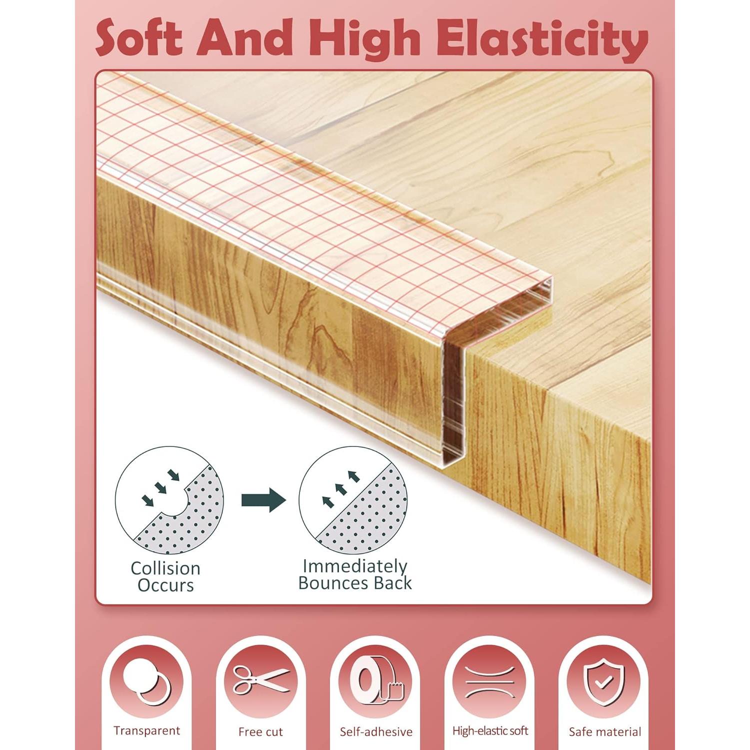 Protectores de Esquinas para Bebés Loiion 1m Transparente