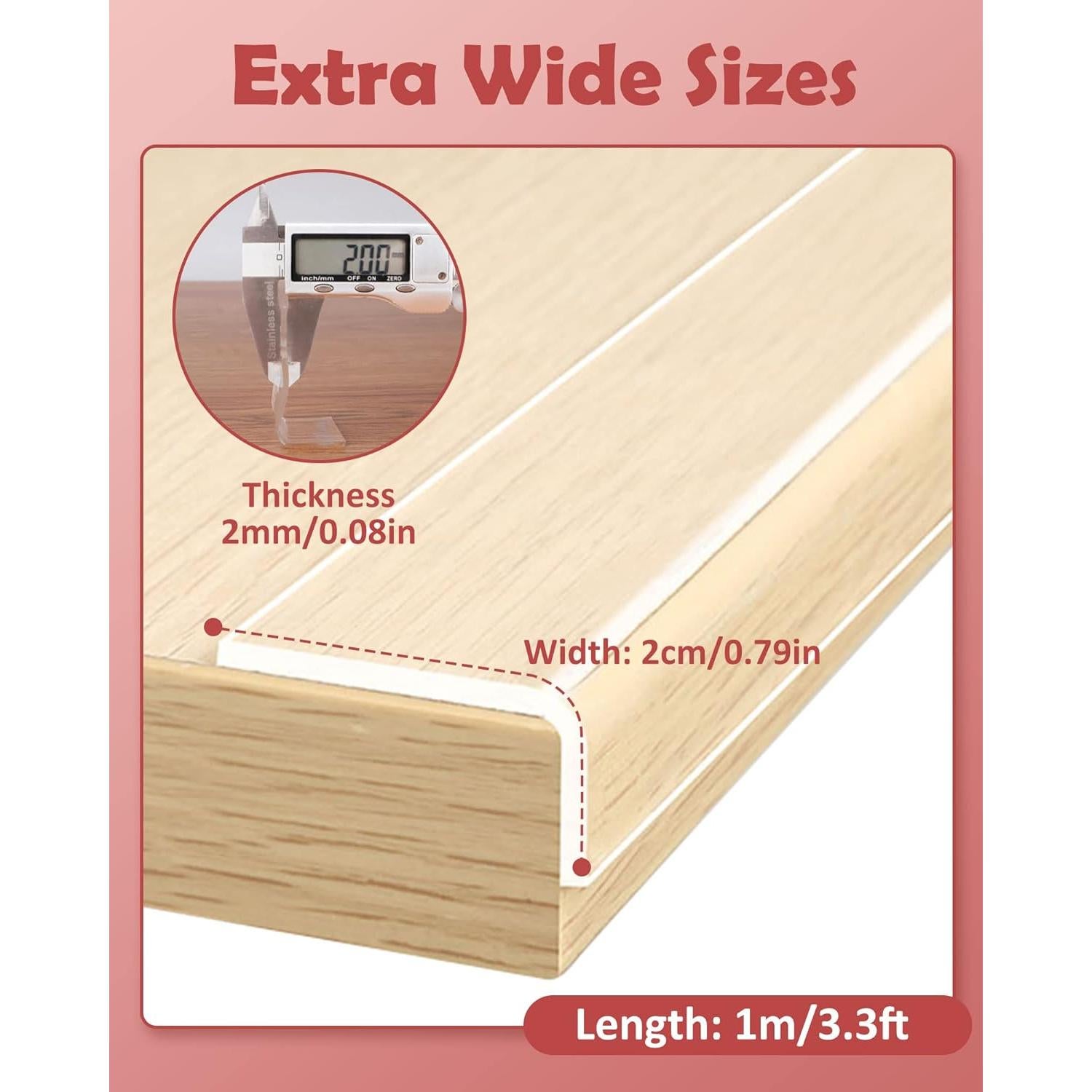 Protectores de Esquinas para Bebés Loiion 1m Transparente