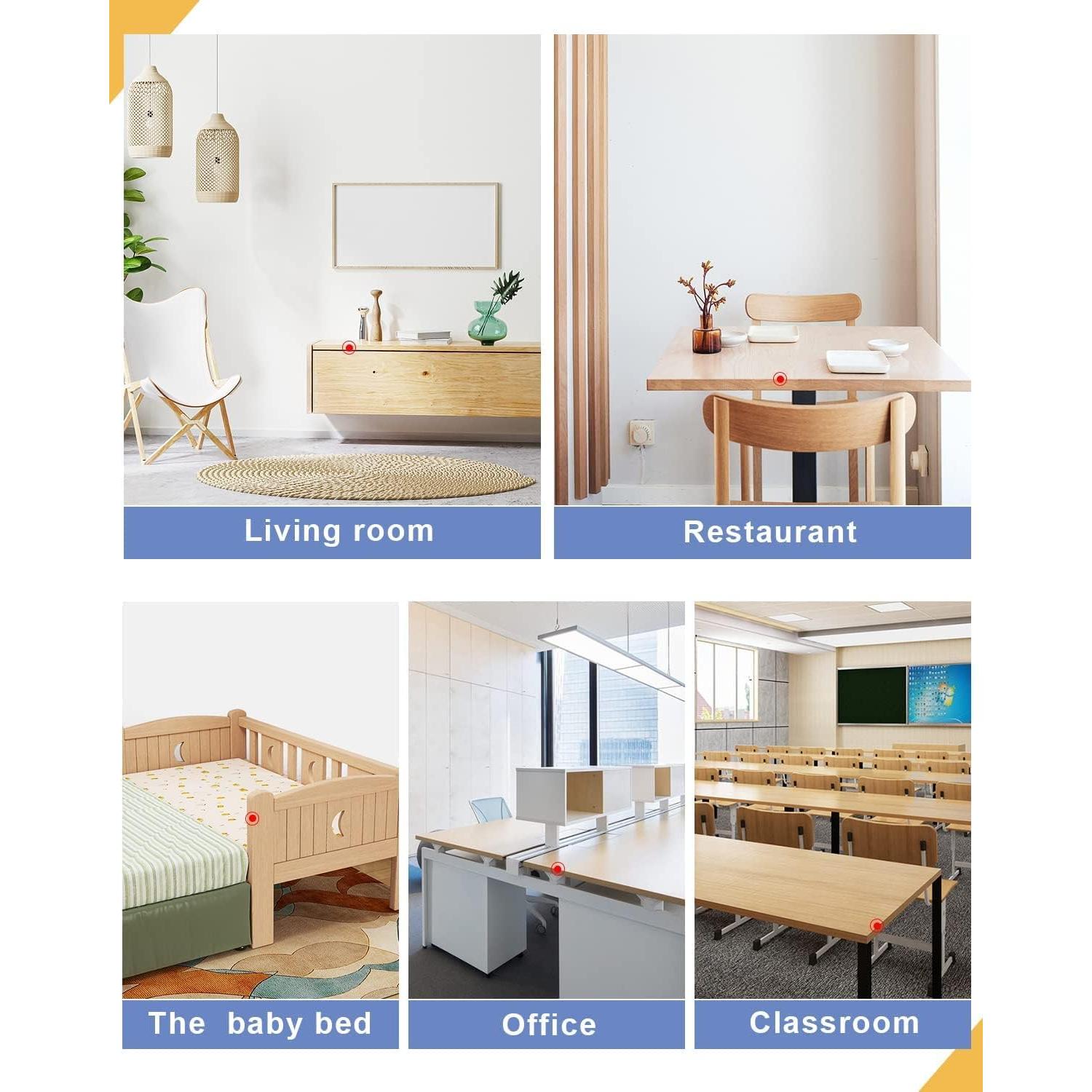 Protector de Esquinas para Bebés HOMREALM 2m Silicona Transparente