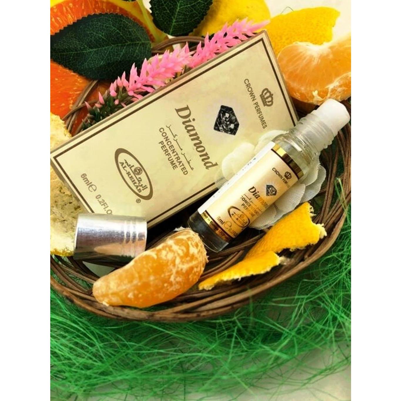 Aceite de Perfume Diamante Al-Rehab 6ml Libre de Alcohol