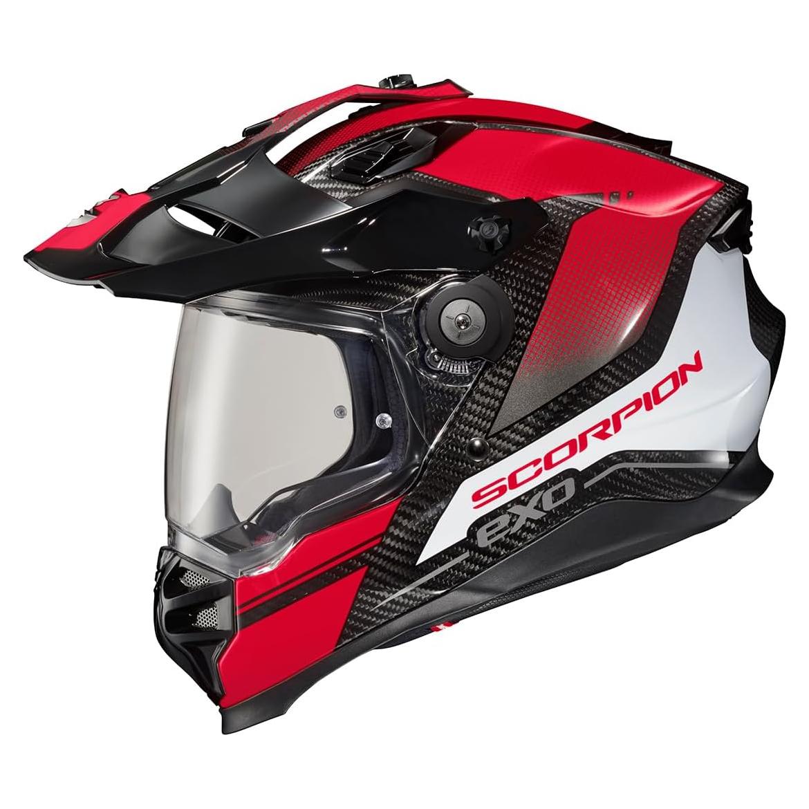 Casco Integral ScorpionEXO XT9000 Carbon 2X-Large Rojo