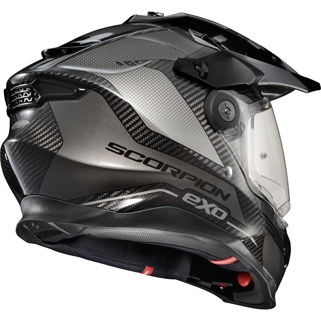 Casco Integral ScorpionEXO XT9000 Carbono Aventura Mediano