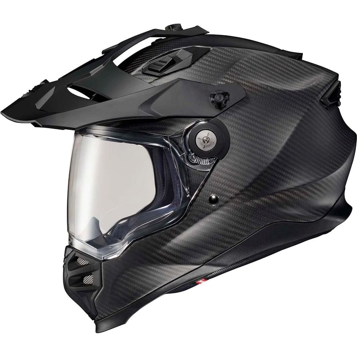 Casco ScorpionEXO XT9000 Fibra de Carbono Aventura Grande