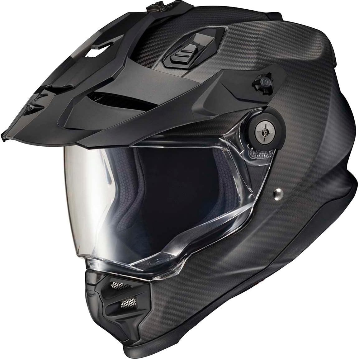 Casco ScorpionEXO XT9000 Fibra de Carbono Aventura Grande