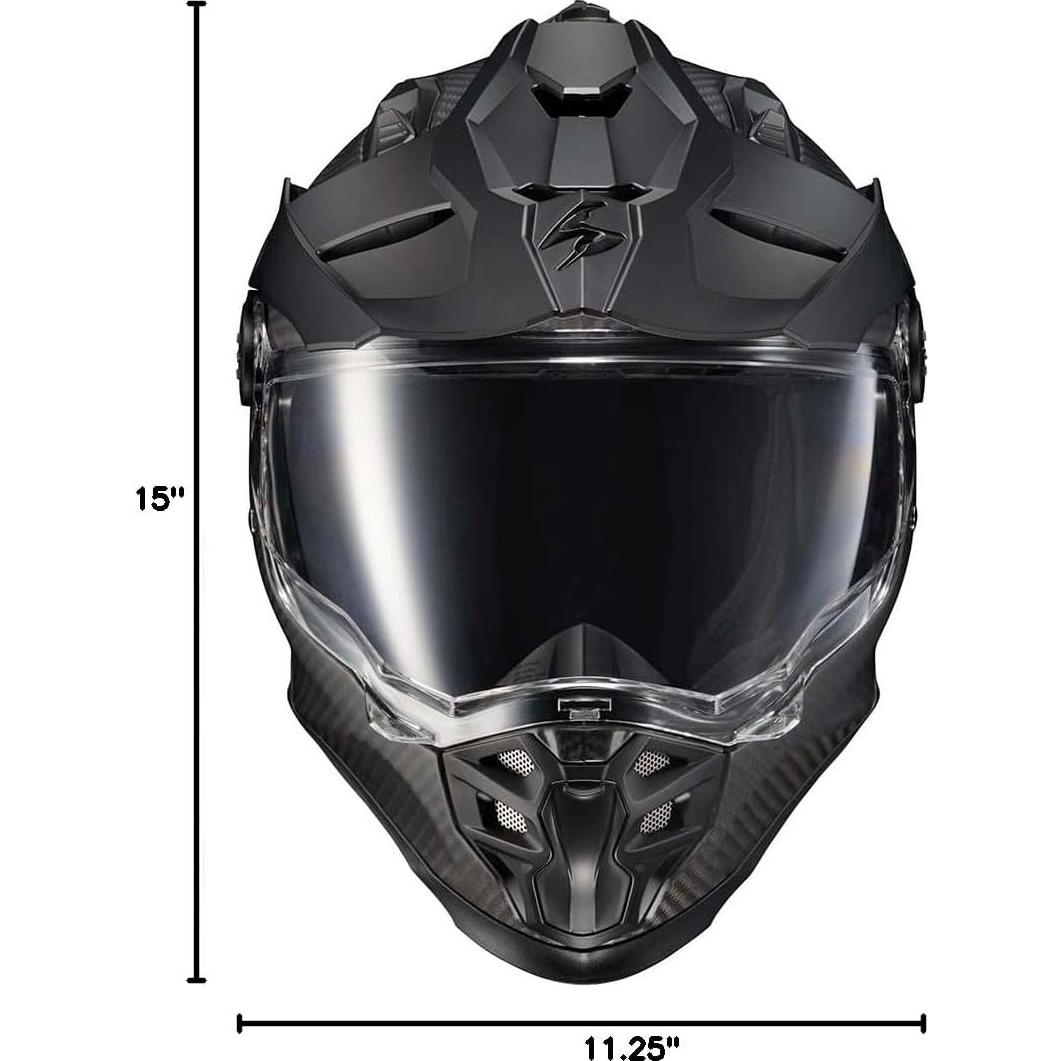 Casco ScorpionEXO XT9000 Fibra de Carbono Aventura Grande