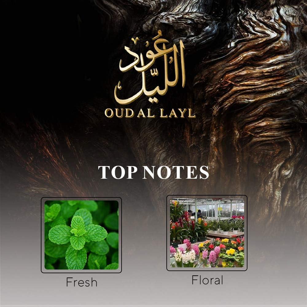 Oud Al Layl Perfume - Eau de Parfum Spray - Sweet Fruity & Floral Fragrance for Women & Men - 100 ml