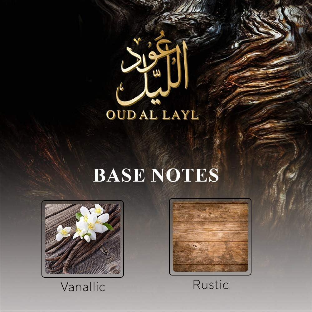 Oud Al Layl Perfume - Eau de Parfum Spray - Sweet Fruity & Floral Fragrance for Women & Men - 100 ml