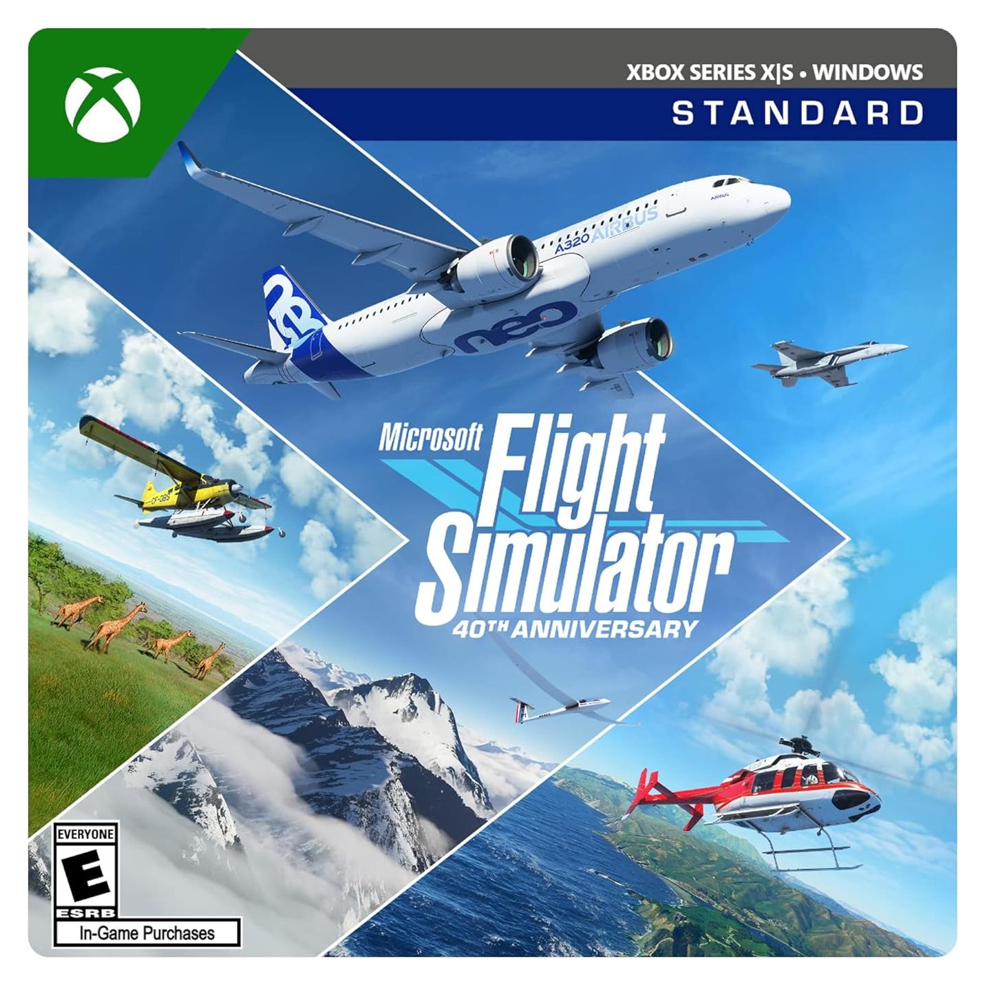 Microsoft Flight Simulator 40 Aniversario - Edición Estándar - Xbox y PC