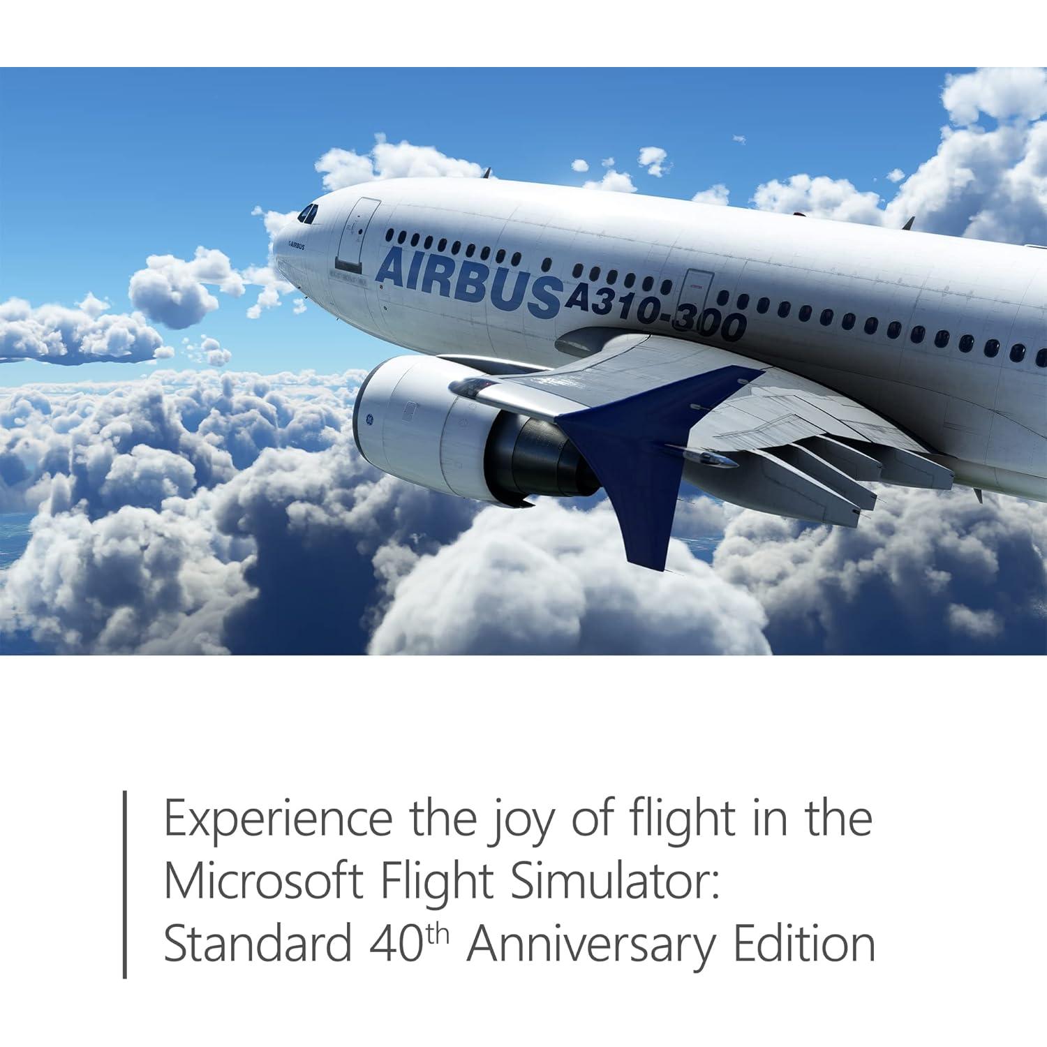 Microsoft Flight Simulator 40 Aniversario - Edición Estándar - Xbox y PC