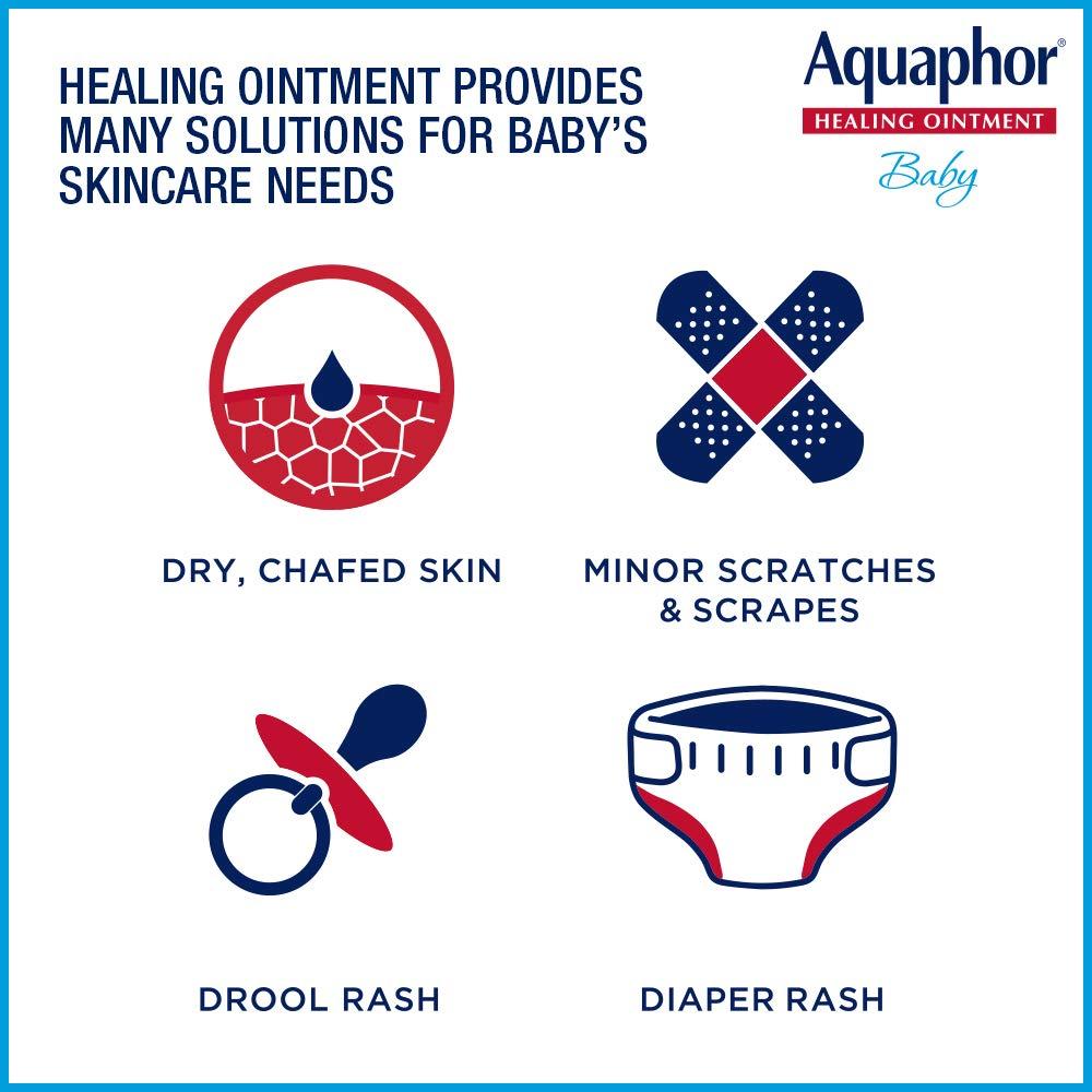 Ungüento Sanador Aquaphor Baby 3 Tubos 85 g para Bebés