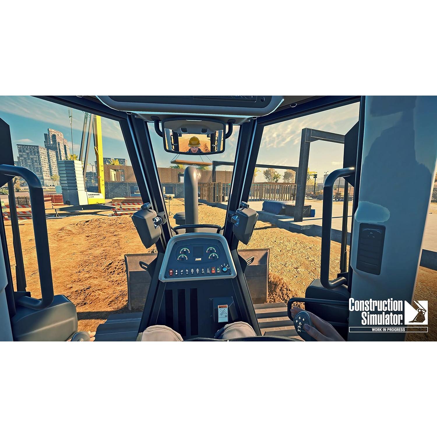 Simulador de Construcción PS5 - Astragon 90 máquinas y 2 mapas