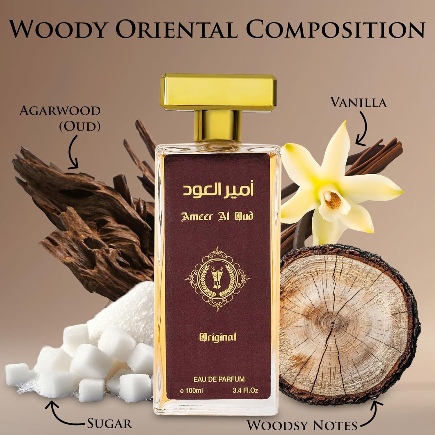 Ameer Al Oud - Fragancia Unisex 100ml - Madera y Vainilla