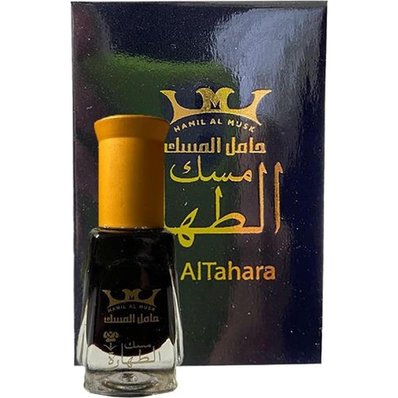 Aceite de Perfume Musk Al Tahara Negro 32g - Fragancia Árabe