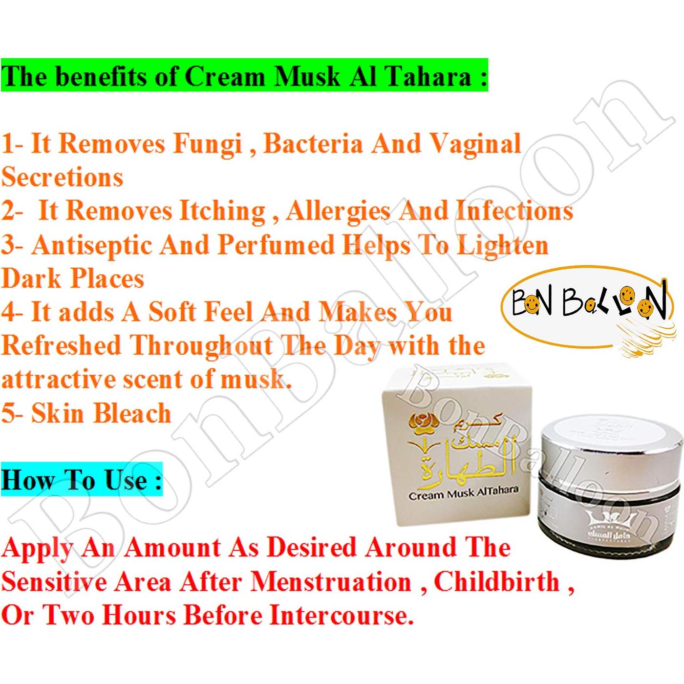 Crema Musk Al Tahara Saudí Hamil Al 19.84 ml Libre de Alcohol