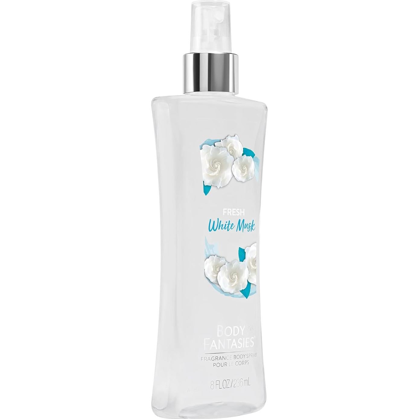 Body Fantasies Spray Corporal Almizcle Blanco Fresco 236 ml