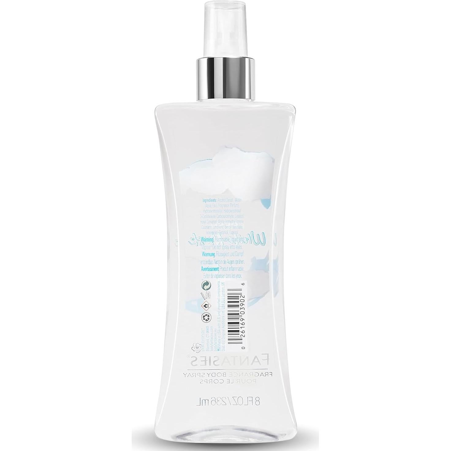 Body Fantasies Spray Corporal Almizcle Blanco Fresco 236 ml