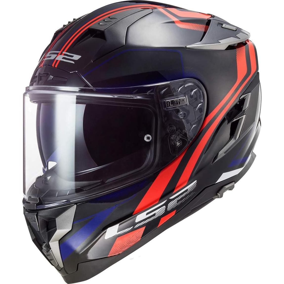 Casco LS2 Full Face Challenger GT 3X-Grande Rojo/Azul Mate