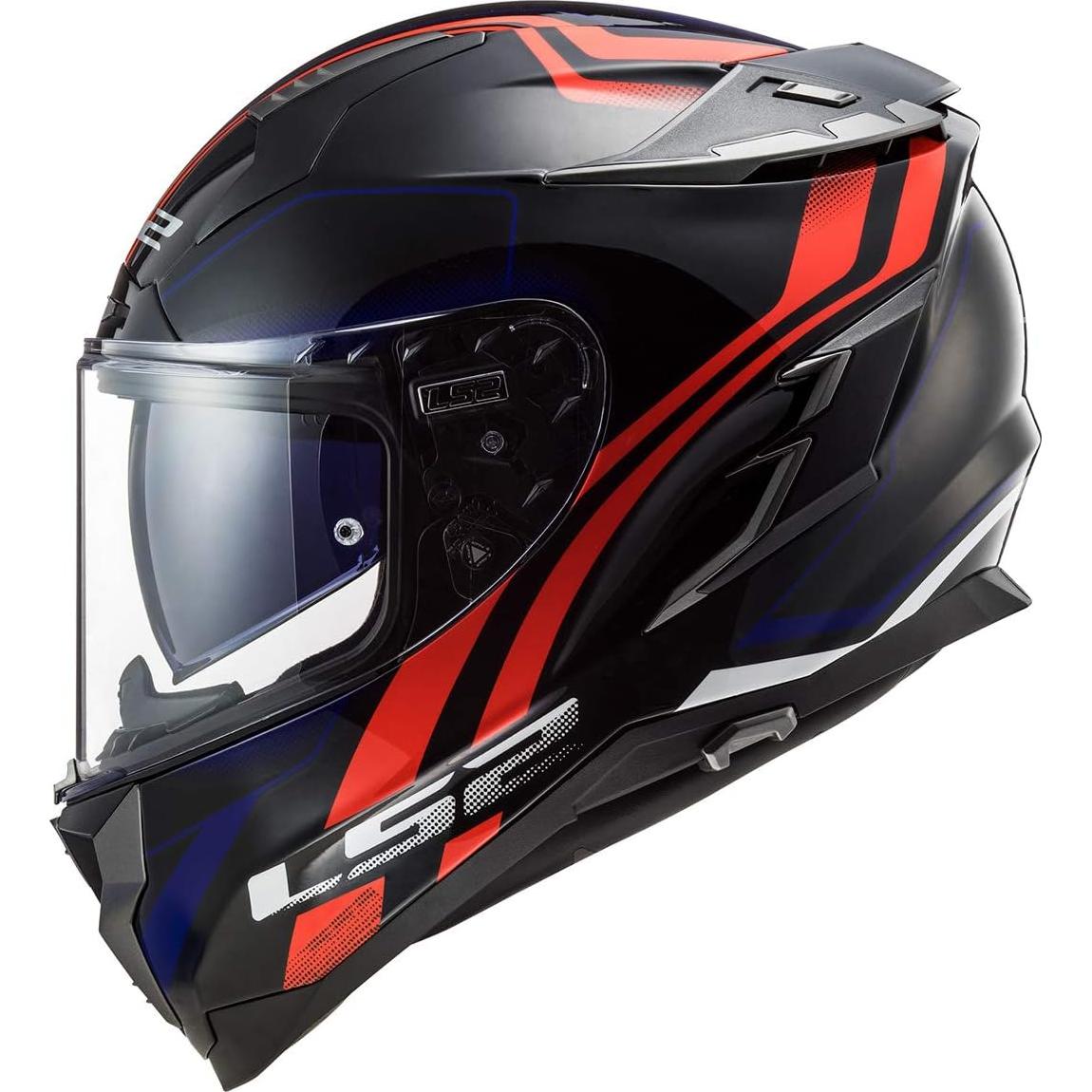 Casco LS2 Full Face Challenger GT 3X-Grande Rojo/Azul Mate