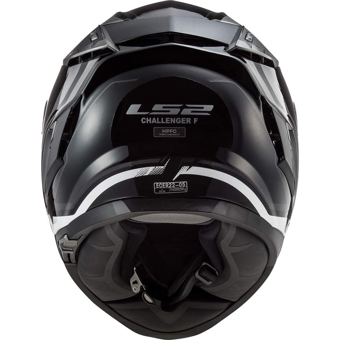 Casco LS2 Full Face Challenger GT Fibra Carbono Mediano