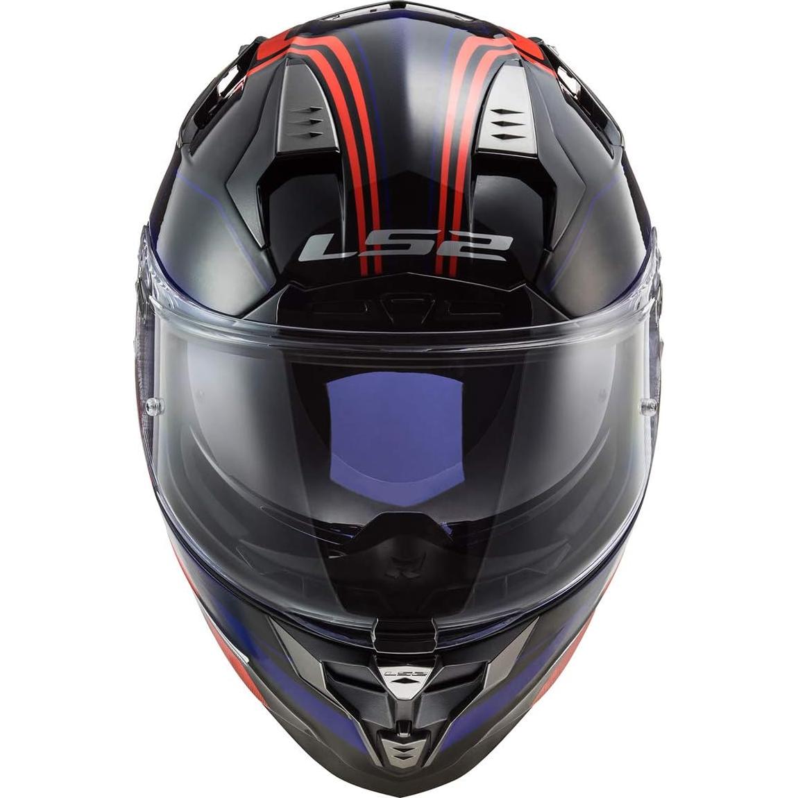 Casco Integral LS2 Challenger GT Rojo/Azul Mate