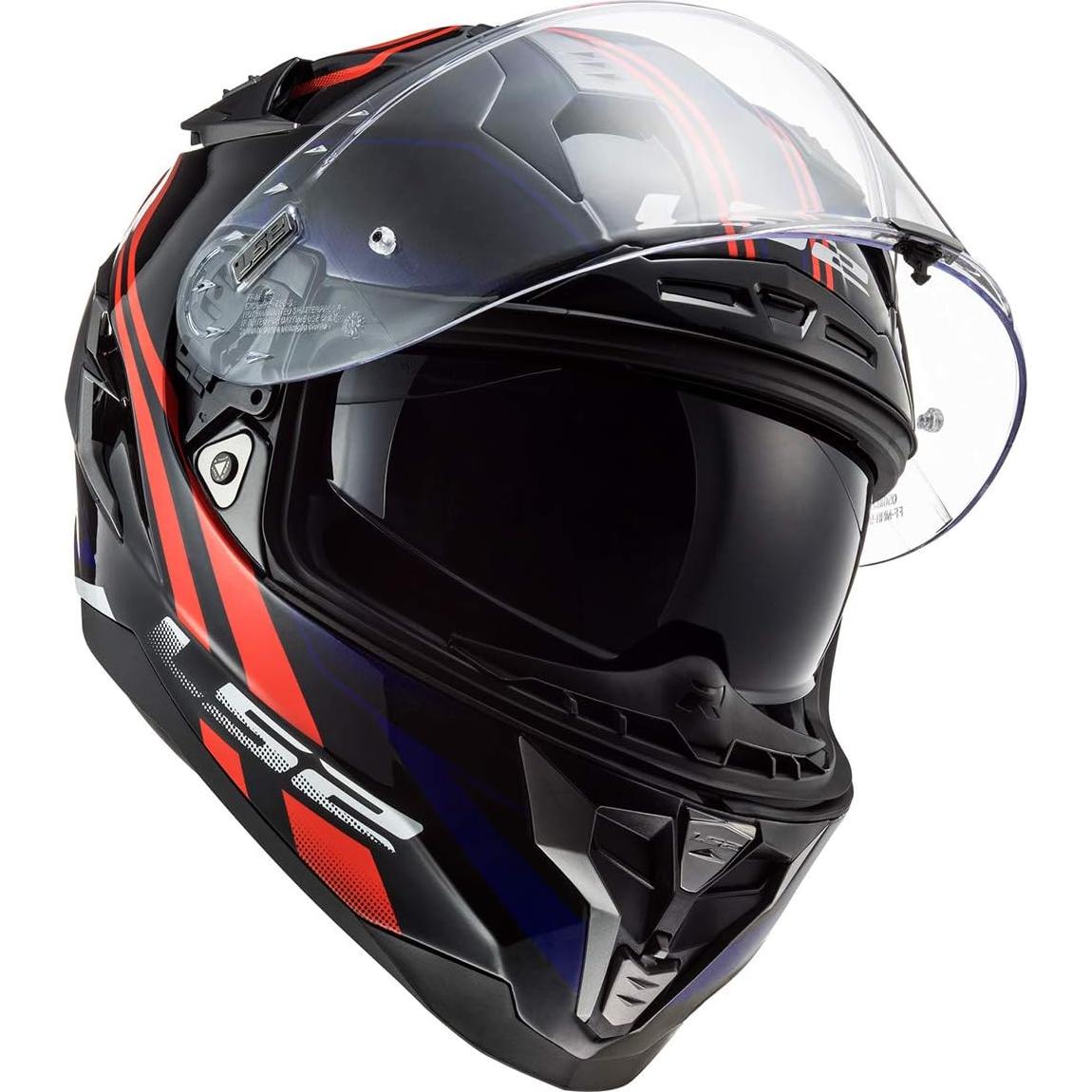 Casco Integral LS2 Challenger GT 3X-Large Rojo/Azul Mate