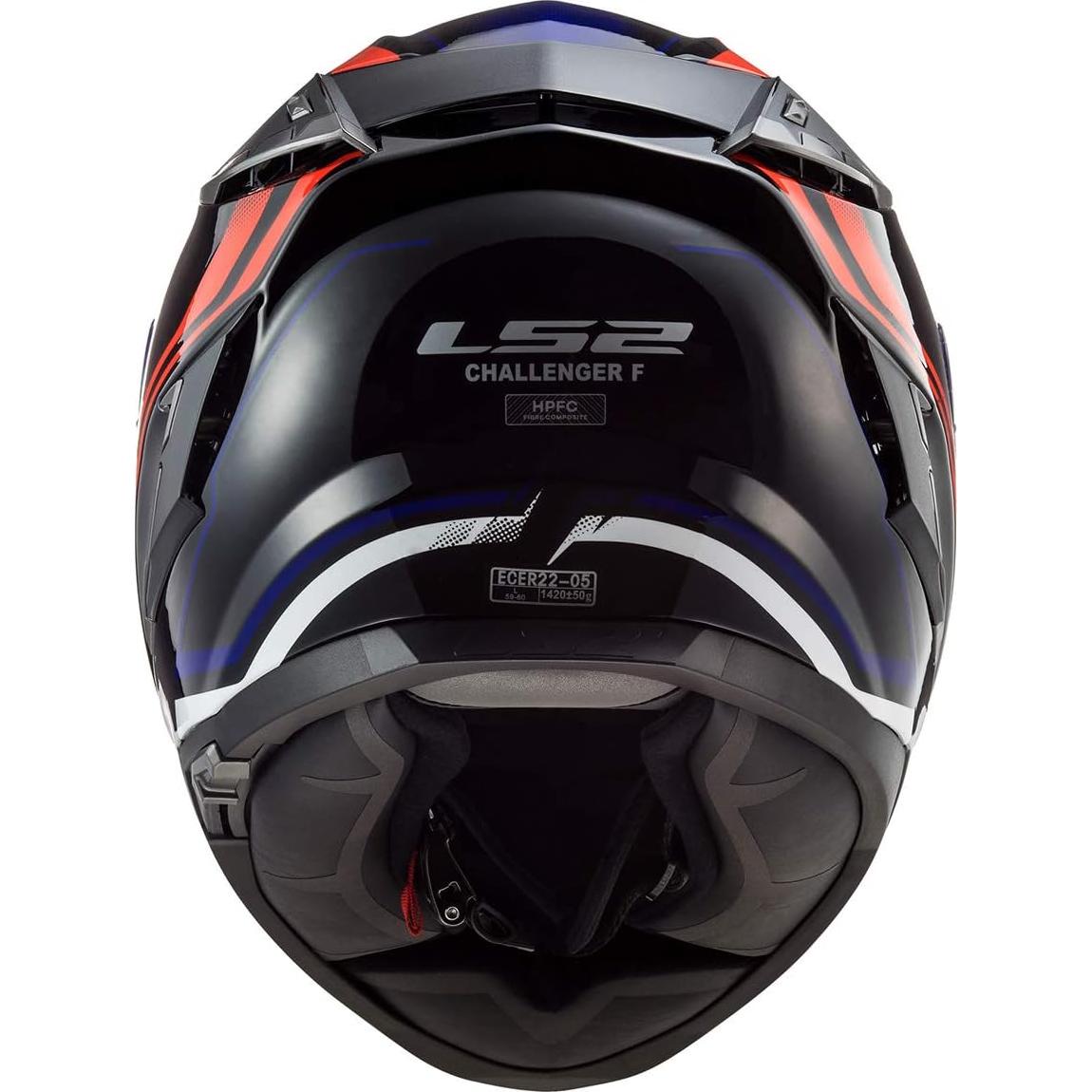 Casco Integral LS2 Challenger GT 3X-Large Rojo/Azul Mate