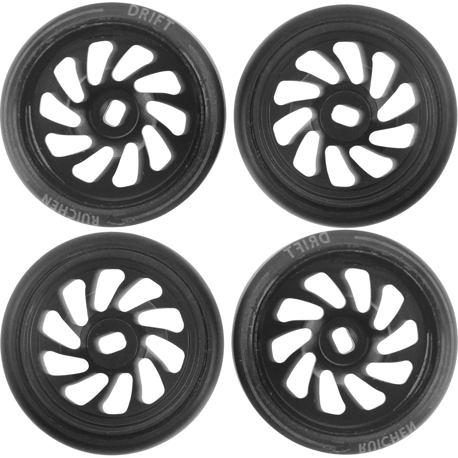 4 Ruedas de Drift RC 1/28 ShareGoo con Llantas de Aluminio