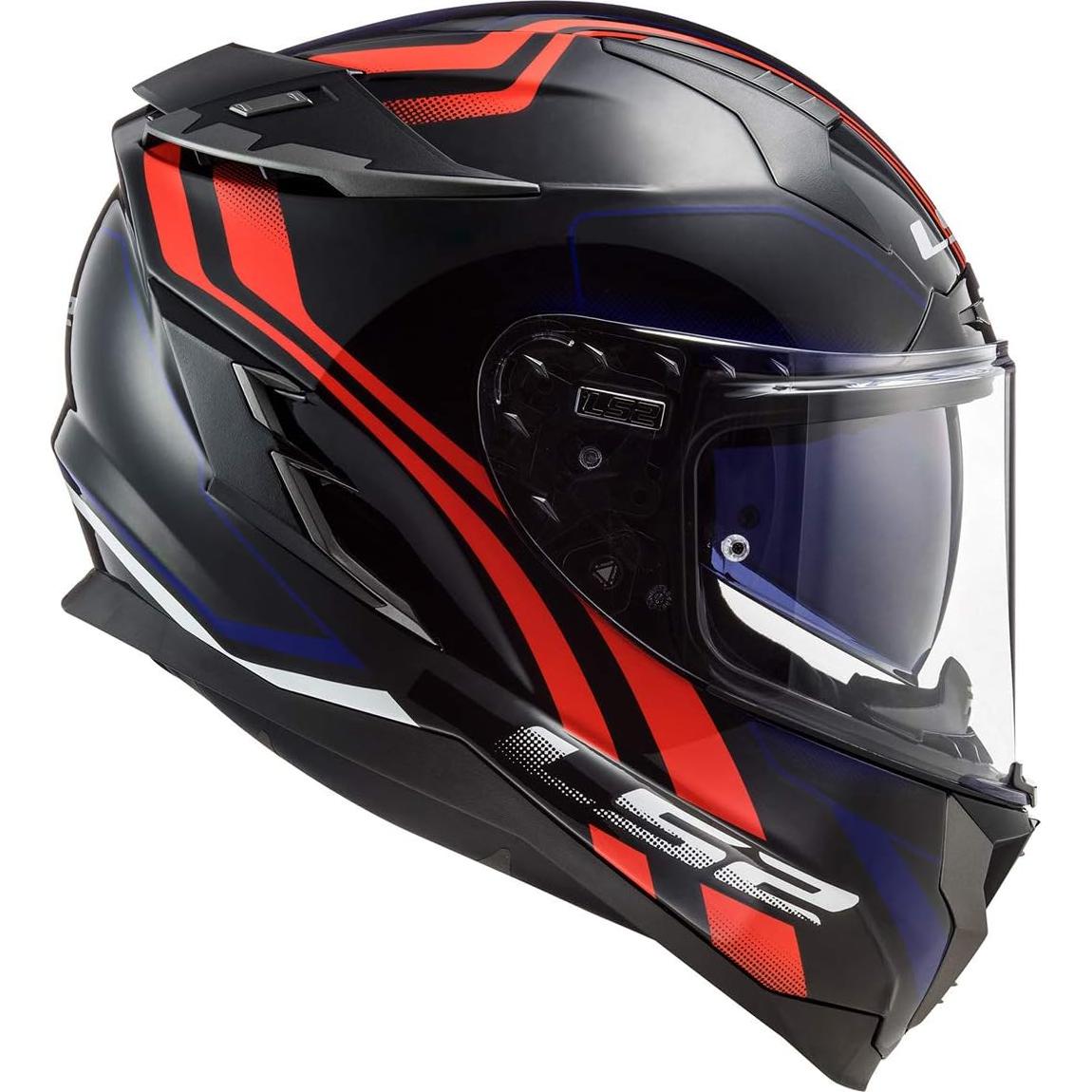 Casco Integral LS2 Challenger GT Rojo/Azul Grande