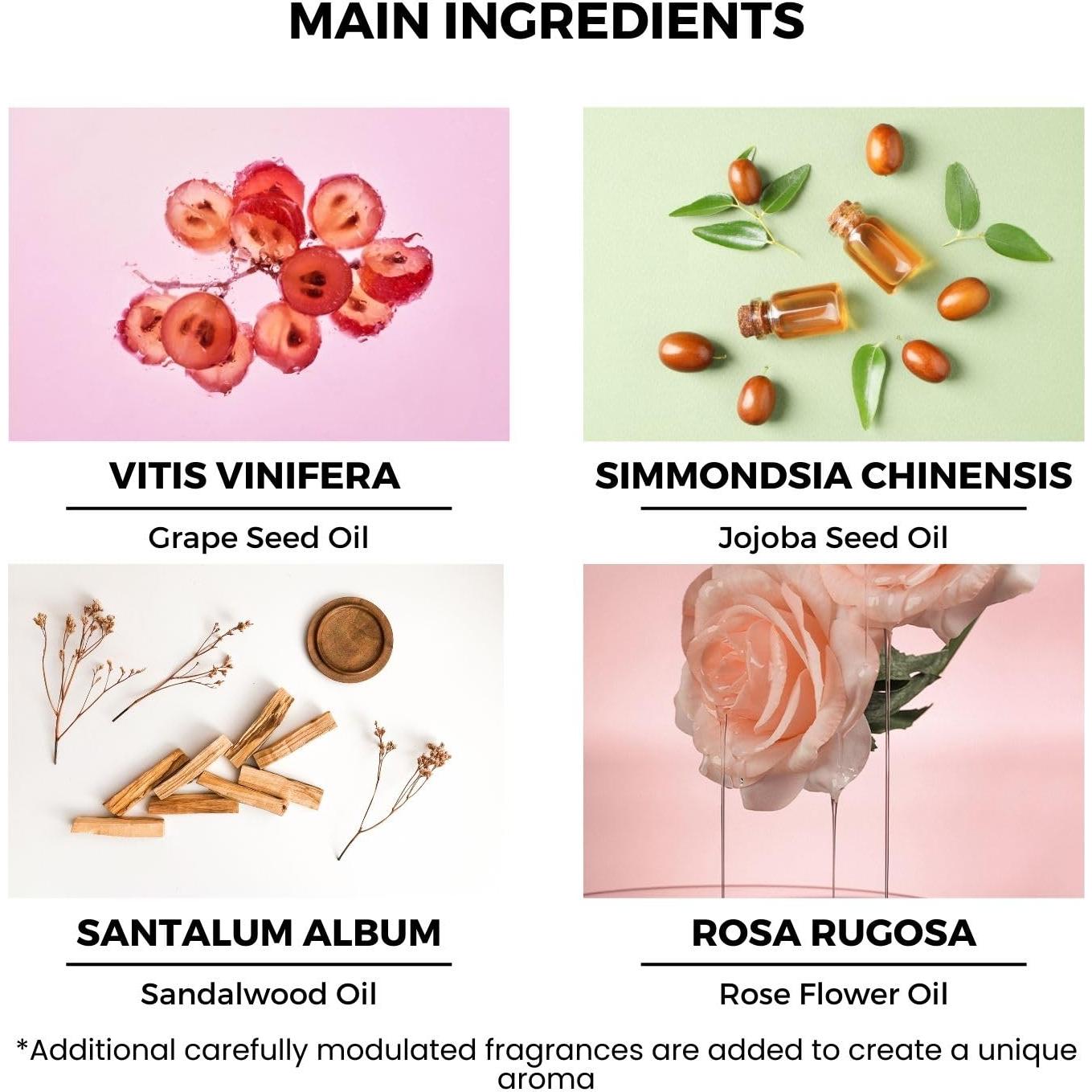 Aceite de Perfume Rosa Musk Benatu 10 ml Sin Alcohol