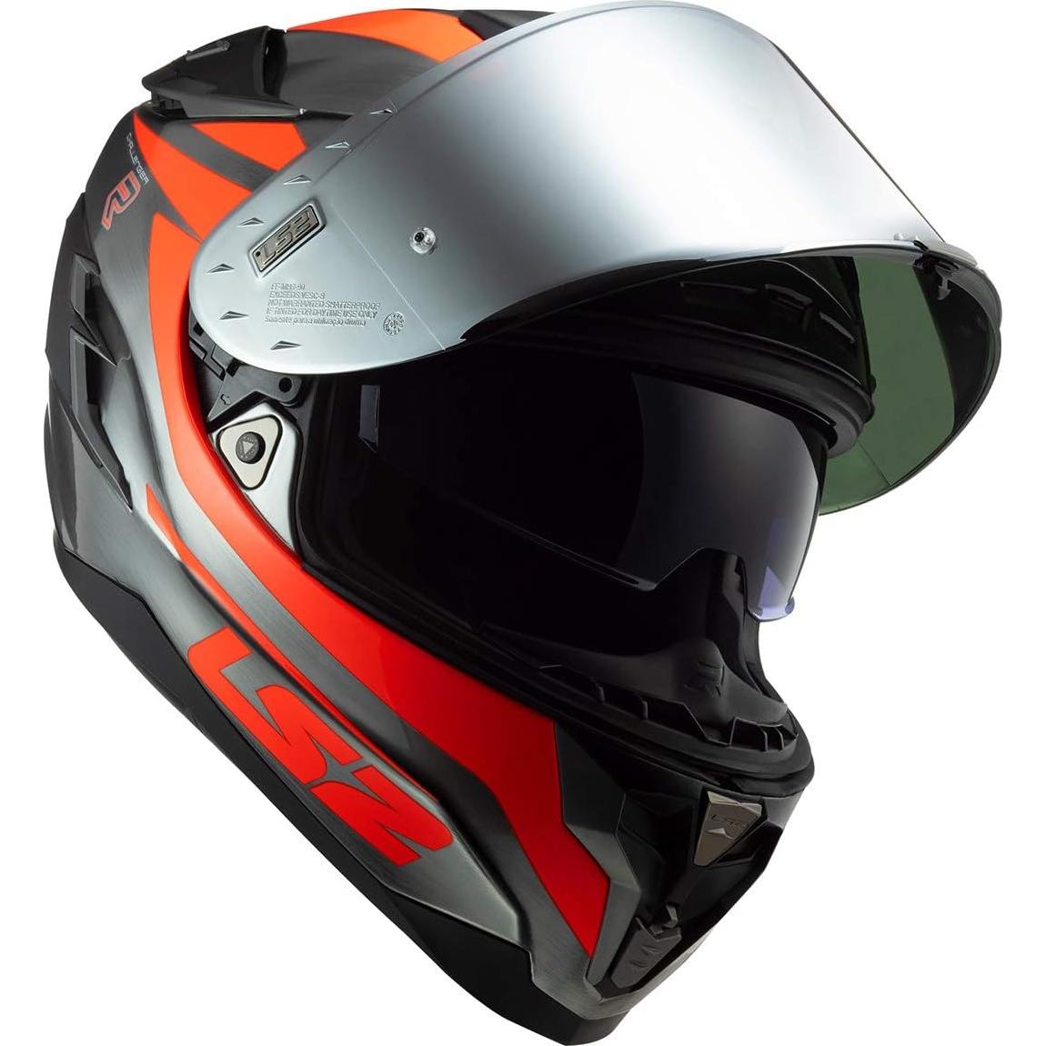 Casco Integral LS2 Challenger GT 3X-Large Naranja