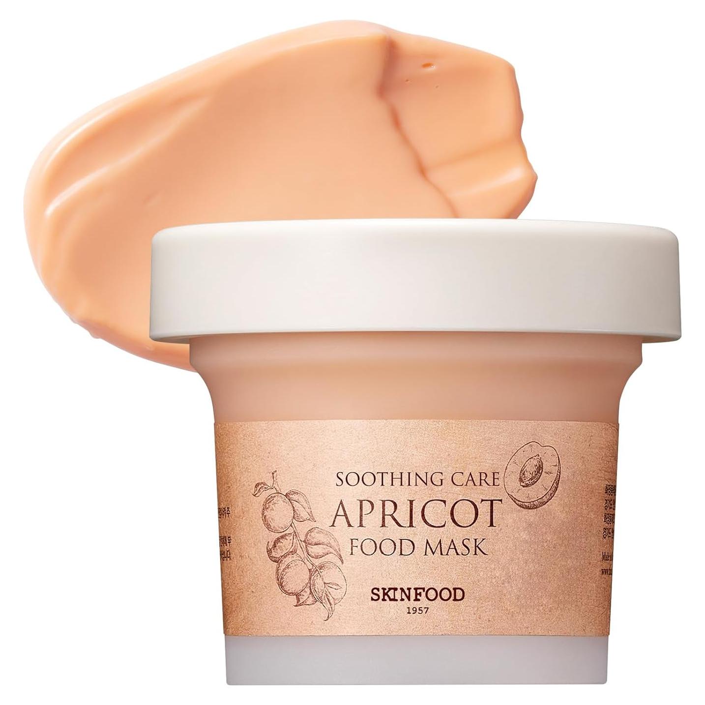 Máscara Facial SKINFOOD Albaricoque 120g - Limpieza y Calma