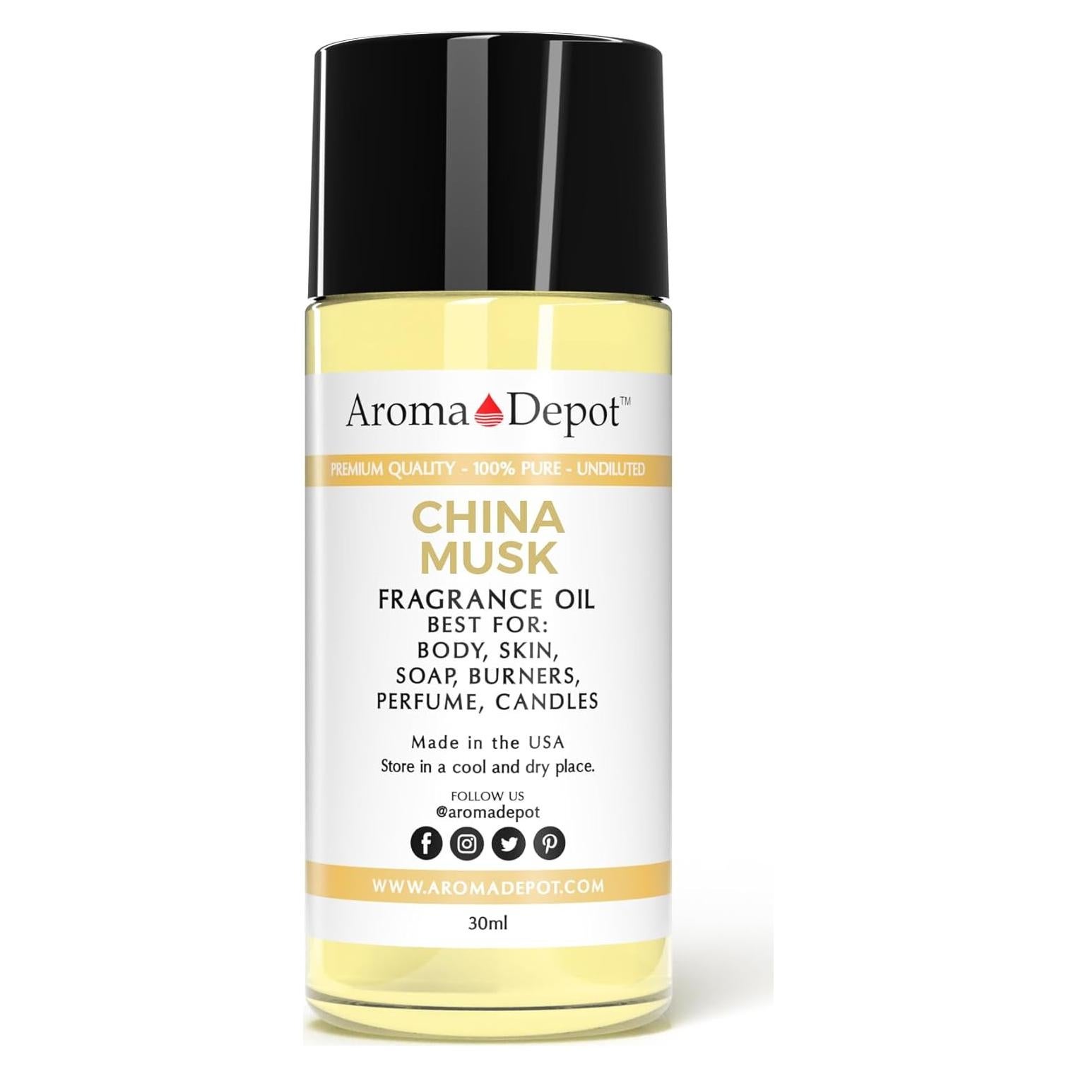 Aceite de Fragancia Almizcle de China 30ml Aroma Depot