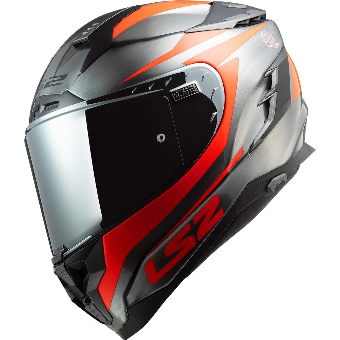 Casco Integral LS2 Challenger GT XX-Large Naranja Fluo