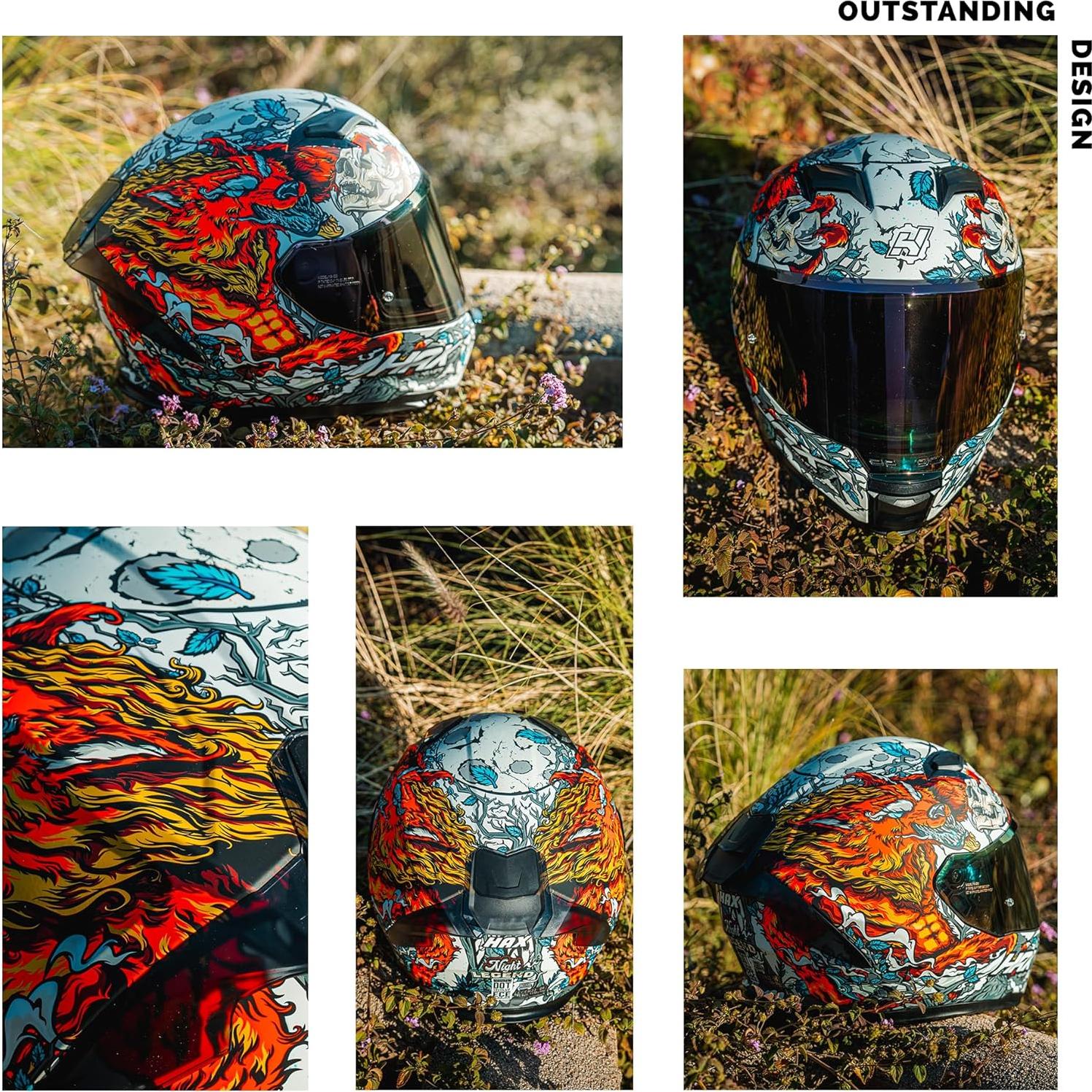 Casco HAX Force Brilla en la Oscuridad XXL para E-Bikes