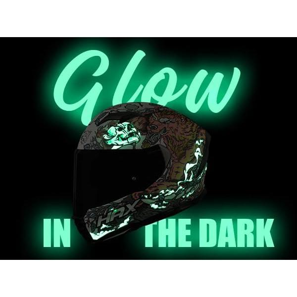 Casco HAX Force Brilla en la Oscuridad XXL para E-Bikes