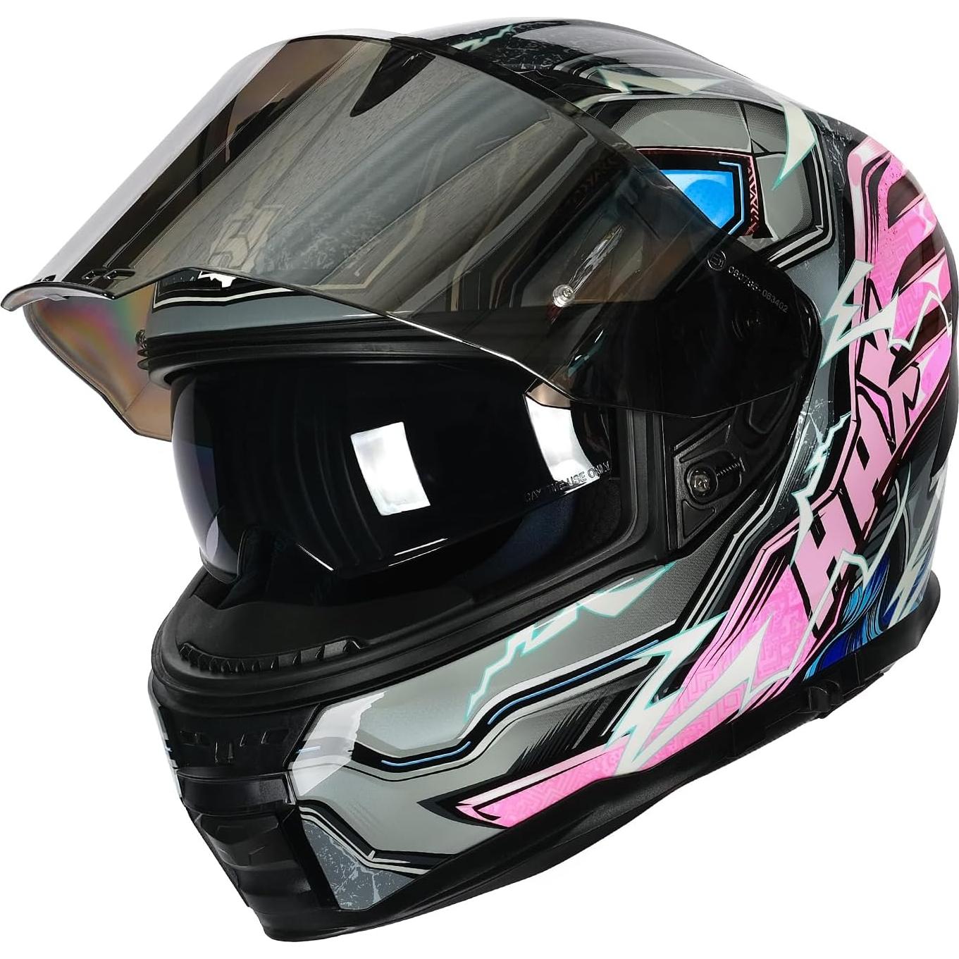 Casco HAX Fuerza Aerodinámico Rosa Trueno para Bicicleta