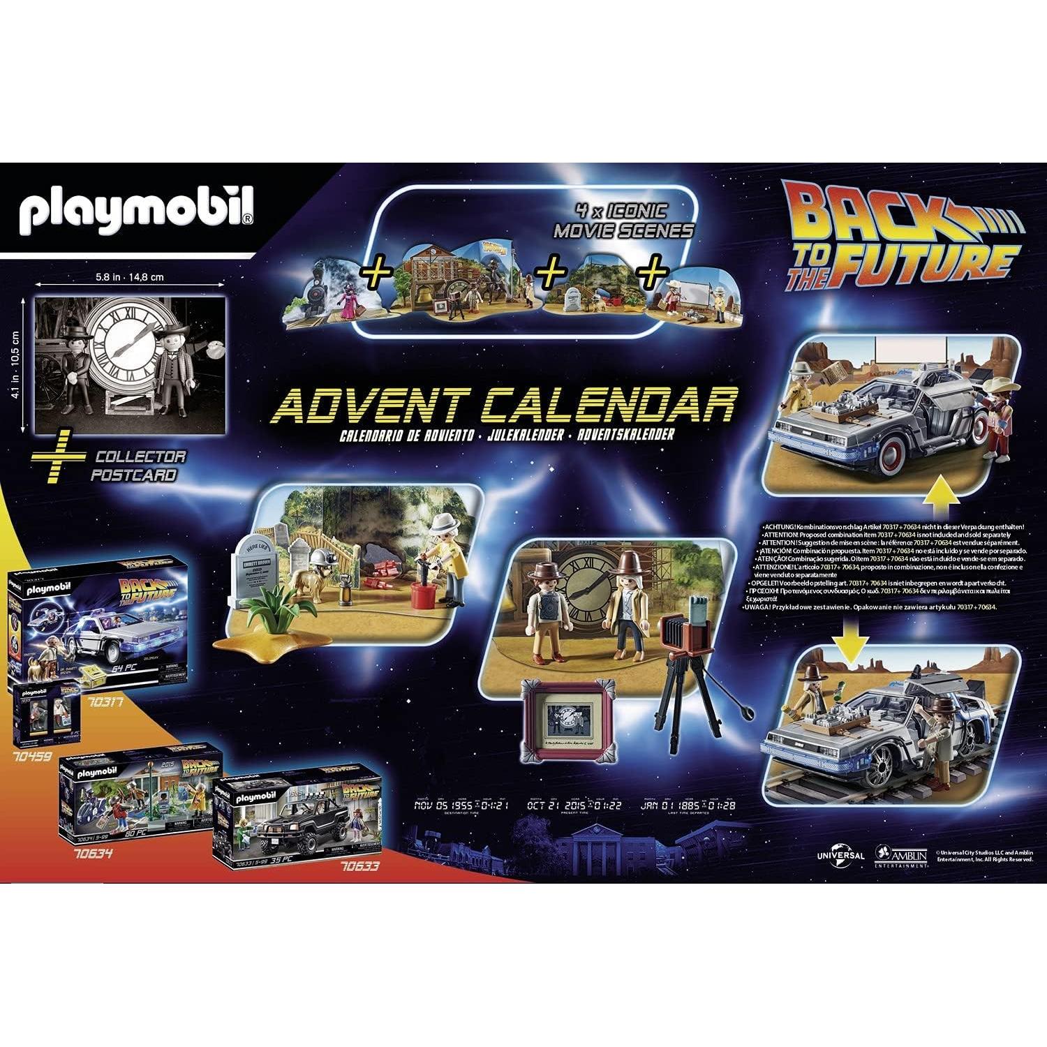 Calendario de Adviento PLAYMOBIL Regreso al Futuro 1885