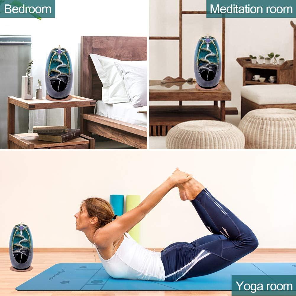 Soporte de Incienso de Cerámica SPACEKEEPER con 120 Conos