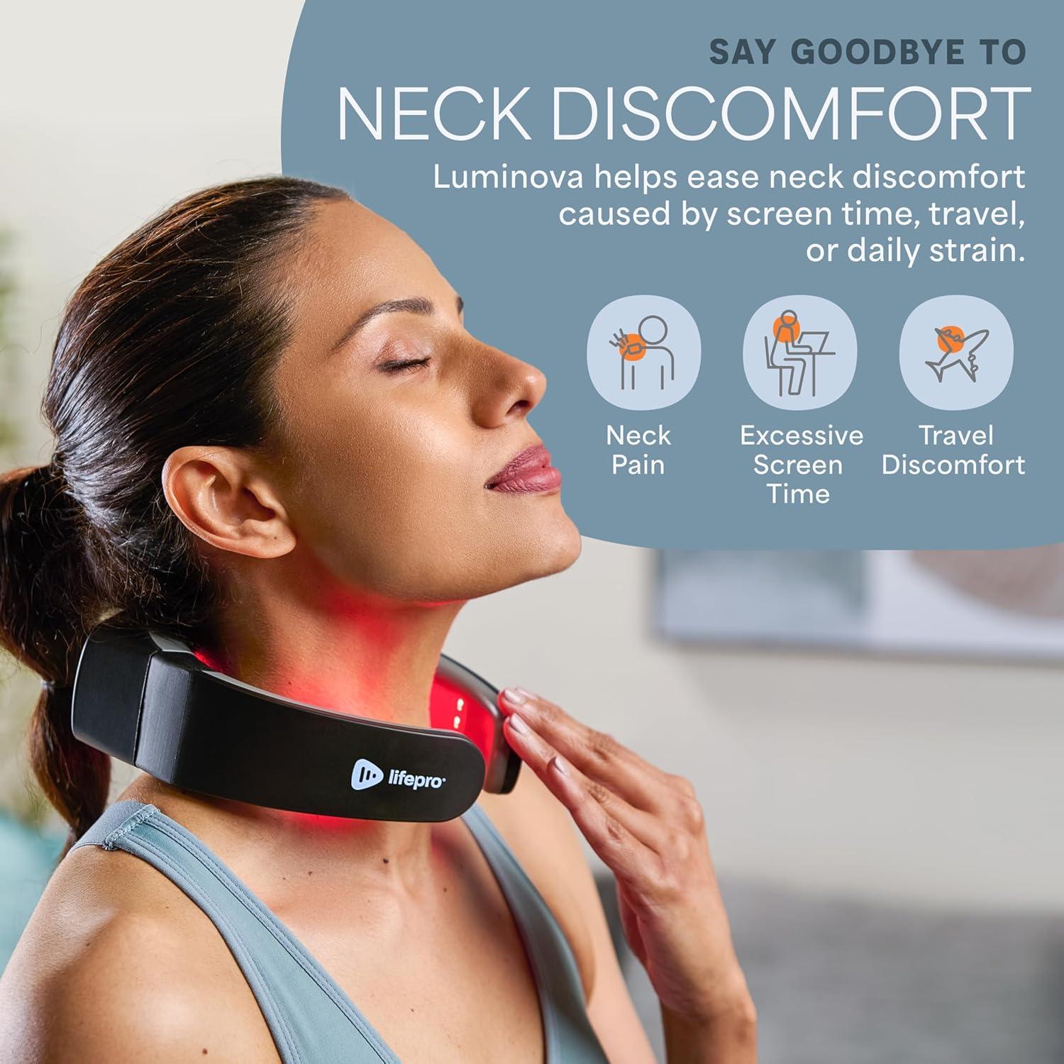 Terapia de Luz Roja LifePro para Cuello Compacto 3 Modos