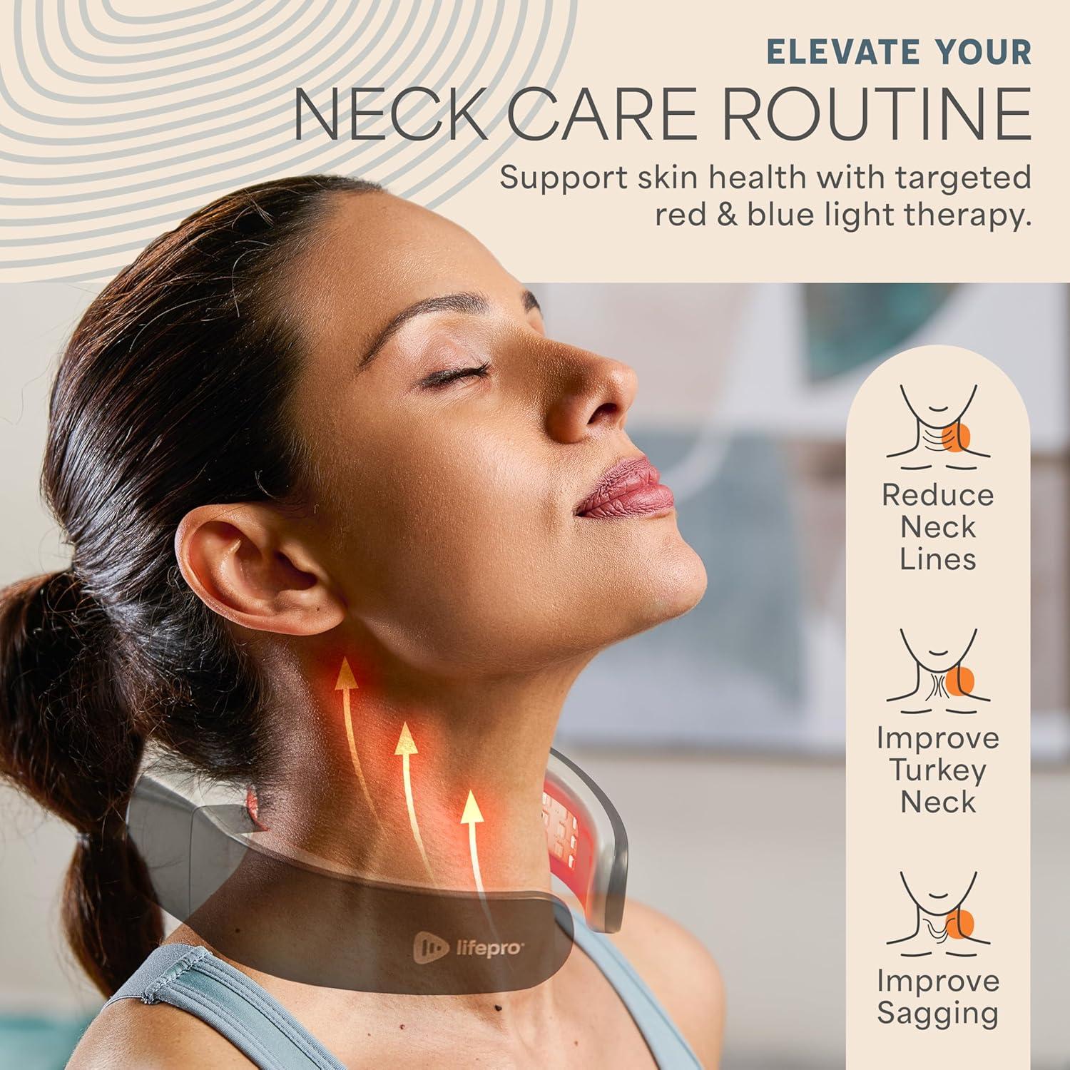Terapia de Luz Roja LifePro para Cuello Compacto 3 Modos
