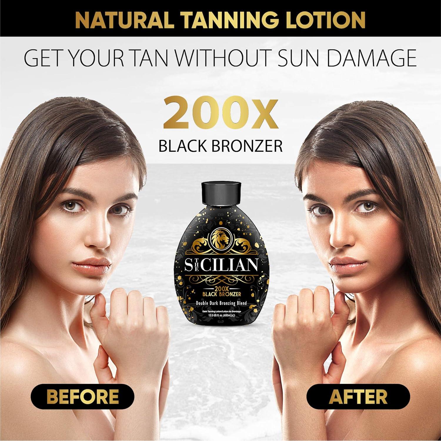 Loción Bronceadora El Siciliano 200X 382.7g - Bronceado Oscuro