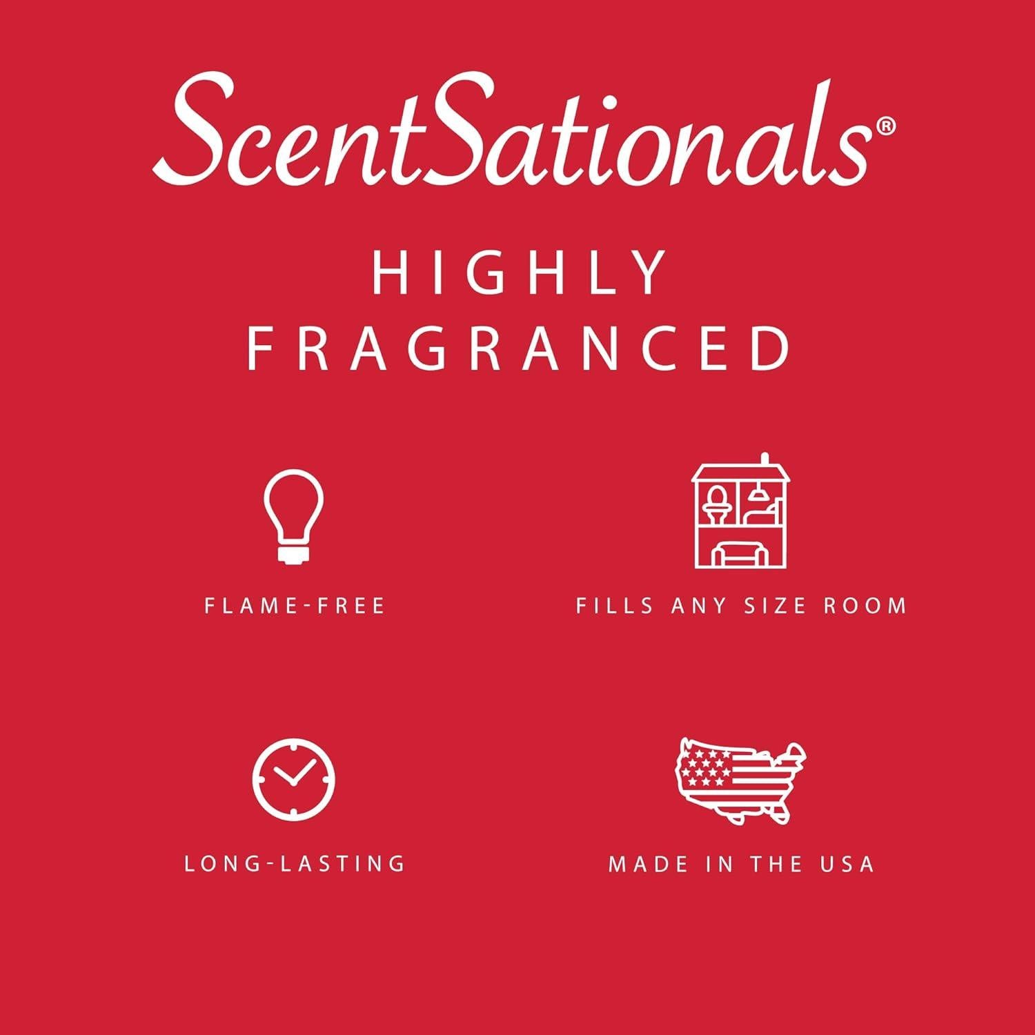 Cera Aromática Scentsationals 10oz Manzanas con Canela