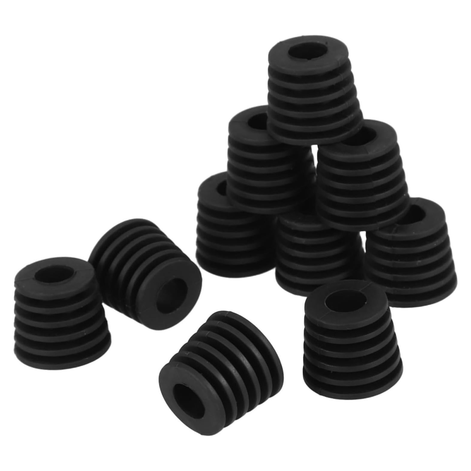 10 Tapones de Silicona para Botellas de Vino SKISUNO