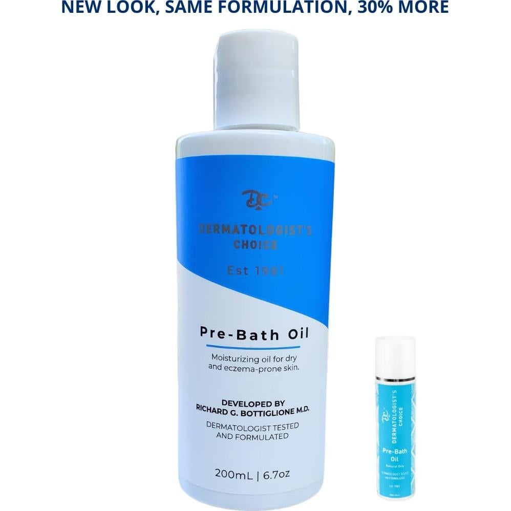 Aceite Pre-Baño Elección del Dermatólogo 136g Piel Seca
