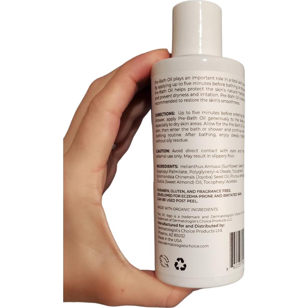 Aceite Pre-Baño Elección del Dermatólogo 136g Piel Seca